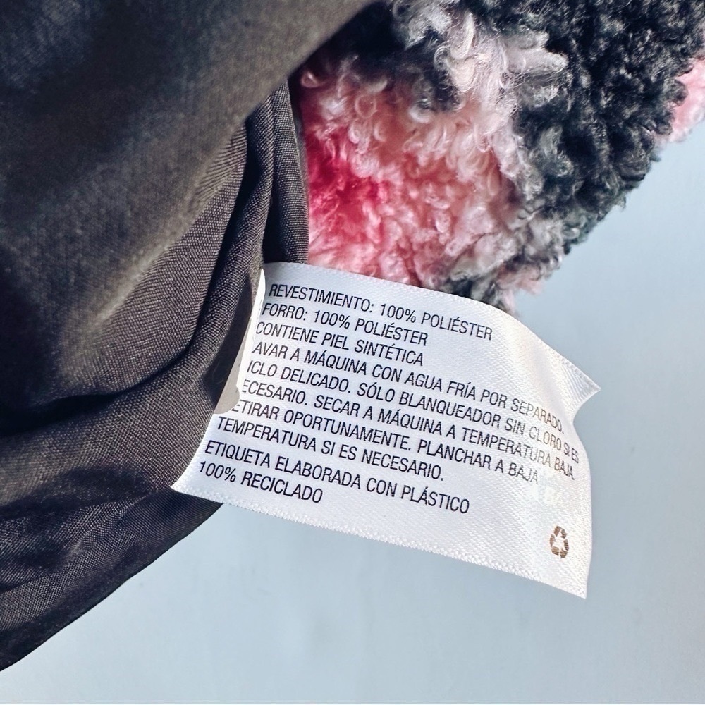 New Sandy Liang X Target Floral Half Zip Sherpa Long Sleeve Top Xxs — image 8 of 8